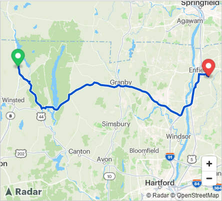Commute Route Filtering Example